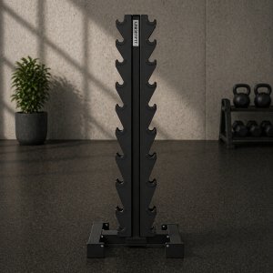 UnderFit Stojak na hantle 10 par UNDERFIT pionowy Hex 3
