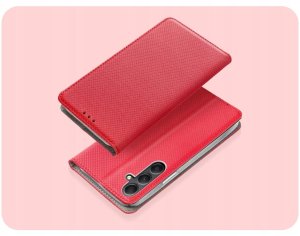 Hello Case Etui z Klapką Do Samsung Galaxy A34 5G (Czerwone, Zamykane, Kabura) Szkło (BNDL3934) 2