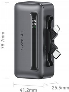 Powerbank Usams XB-Series CD233 5000mAh Srebrny 5