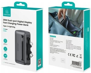 Powerbank Usams XB-Series CD233 5000mAh Srebrny 8
