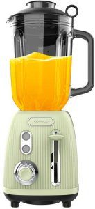 Blender kielichowy Cecotec Power Black Titanium RetroGreen Tabletop 1200 W Jar capacity 1.5 L Jar material Glass Green 3