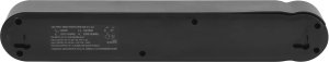 Listwa zasilająca Art Listwa przeciwprzepięciowa 1.5m SPD3 4 gniazda 16A USB-A USB-C 3,4A czarna 3