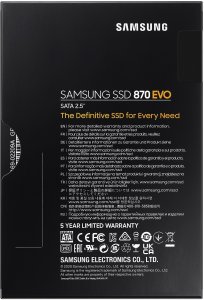 Dysk SSD Samsung 870 Evo 2 Tb 2.5" Serial Ata 6