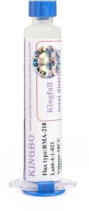 Techrebal Akcesoria do lutownic Topnik Flux 100G RMA-218 Pasta lutownicza KINGBO 2