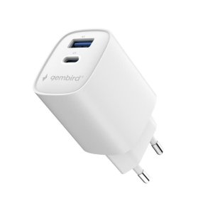 Ładowarka Gembird TA-UC-1A1C-PD45-01-W Uniwersalna 1x USB-A 1x USB-C 45W Biała 2