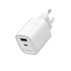 Ładowarka Gembird TA-UC-1A1C-PD45-01-W Uniwersalna 1x USB-A 1x USB-C 45W Biała 3