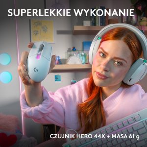 Mysz Logitech Logitech G305 X Superlight - White 3