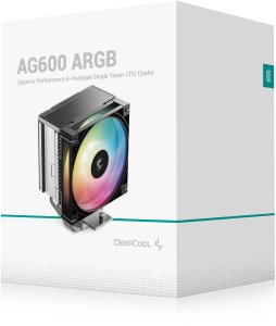 Chłodzenie CPU Deepcool AG600 ARGB (R-AG600-BKAMMG2-G) 8