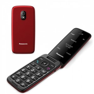 Telefon komórkowy Panasonic KX-TU410 EXR 4G czerwony 2