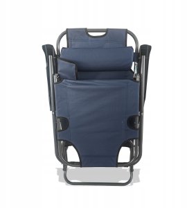Nuforma ogrodowy składany zero gravity 2w1 fotel plażowy krzesło tarasowe 4