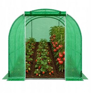 Lean Szklarnia Tunel Ogrodowy Foliowy PRO Stelaż 25MM 10x3x2M 30M 5
