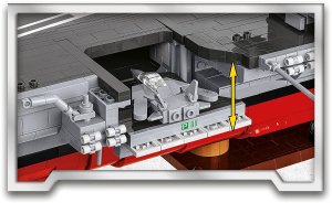 Cobi Klocki top gun aircraft carrier 6130 klocków 13
