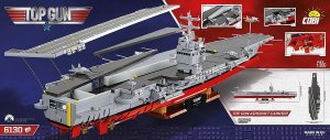 Cobi Klocki top gun aircraft carrier 6130 klocków 20