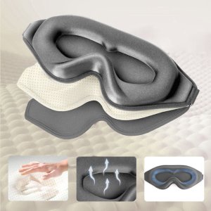 Herdegen TECH-PROTECT EYESHADE SLEEP MASK GREY 4