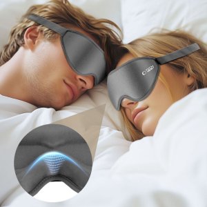 Herdegen TECH-PROTECT EYESHADE SLEEP MASK GREY 5