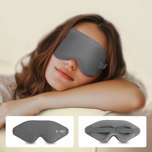 Herdegen TECH-PROTECT EYESHADE SLEEP MASK GREY 6