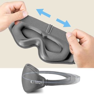 Herdegen TECH-PROTECT EYESHADE SLEEP MASK GREY 7