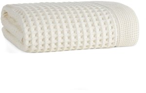 Eurofirany Ręcznik kąpielowy waflowy 70x140 kremowy 400 g/m2 2