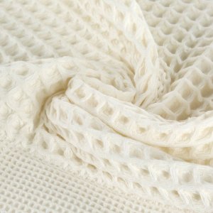 Eurofirany Ręcznik kąpielowy waflowy 70x140 kremowy 400 g/m2 4