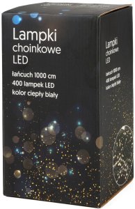 Lampki choinkowe Eurofirany Lampki choinkowe 400 LED 10 m ciepły biały 3
