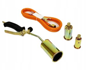 Silver Palnik gazowy z wężem do papy dachowej 3 dysze SilverTools AB0065 5