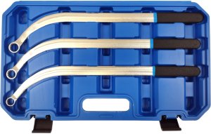 Aptel Zestaw kluczy do napinaczy pasków wielorowkowych 5 el SilverTools S11950 3