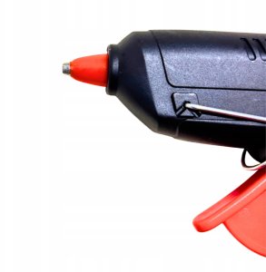 Pistolet do kleju Allbe 15W 7mm klejarka + 2 wkłady 4