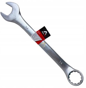 Allbe płasko oczkowy 34mm CrV stalowy warsztatowy mocny 2