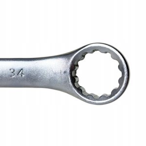 Allbe płasko oczkowy 34mm CrV stalowy warsztatowy mocny 5