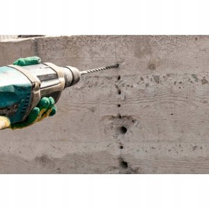 Wiertło Allbe do betonu SDS Plus 8x460 mm krzyżowe zbrojony 3