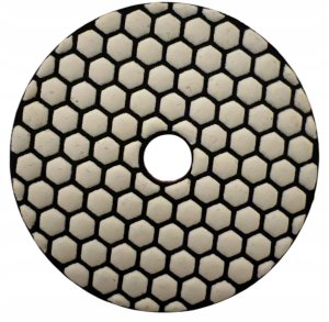 Diames Pad polerski diamentowy MMD 100 mm gradacja #200 na rzep do gresu kamienia 2