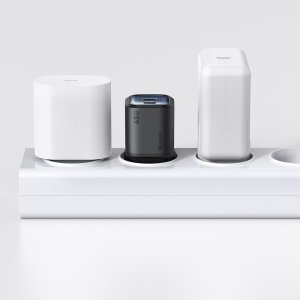 Ładowarka Mcdodo Gana Mini GaN 2x USB-C 45W Biała (CH-1001) 4