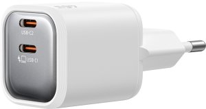 Ładowarka Mcdodo Gana Mini GaN 2x USB-C 45W Biała (CH-1001) 9
