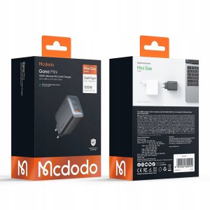 Ładowarka Mcdodo Gana Mini GaN 2x USB-C 1x USB-A 100W Czarna (CH-0121) 14
