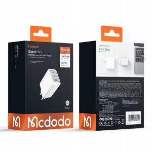 Ładowarka Mcdodo Gana Mini GaN 2x USB-C 1x USB-A 100W Biała (CH-0120) 13