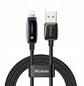 Kabel USB Mcdodo USB-A - Lightning 1 m Czarny (CA-0010) 11