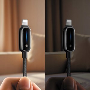 Kabel USB Mcdodo USB-A - Lightning 1 m Czarny (CA-0010) 3