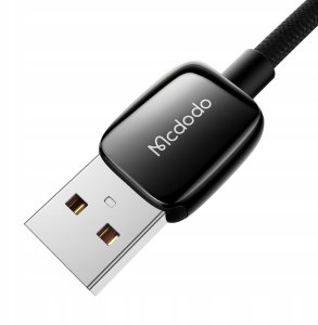 Kabel USB Mcdodo USB-A - Lightning 1 m Czarny (CA-0010) 8
