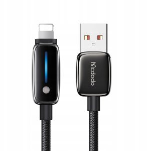 Kabel USB Mcdodo USB-A - Lightning 1 m Czarny (CA-0010) 9