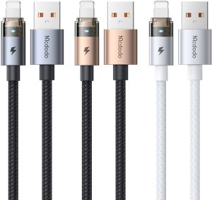 Kabel USB Mcdodo USB-A - Lightning 1 m Biały (CA-6912) 7