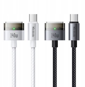 Kabel USB Mcdodo do zasilacza ładowania MacBook Air Pro USB-C MagSafe 3 140W 2M 11