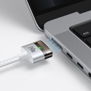 Kabel USB Mcdodo do zasilacza ładowania MacBook Air Pro USB-C MagSafe 3 140W 2M 7
