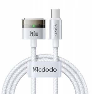 Kabel USB Mcdodo do zasilacza ładowania MacBook Air Pro USB-C MagSafe 3 140W 2M 10