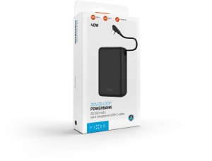 Powerbank Fixed Powerbanka FIXED Zen 20 Loop with LCD display and output 40W 20 000 mAh black 3
