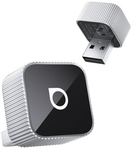 Moduł GPS Ottocast Moduł GPS Adapter Samochodowy OttoCast Mini Cube Carplay Bluetooth Srebrny CP88-T2 3