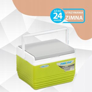 Krups Lodówka kempingowa Pinnacle TPX 6006 4,5L zielona + 3 wkłady 200ml ZESTAW 4
