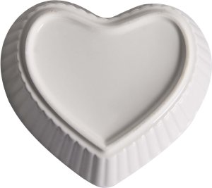 Beliani Zestaw 4 miseczek MACE Porcelana Biały 3