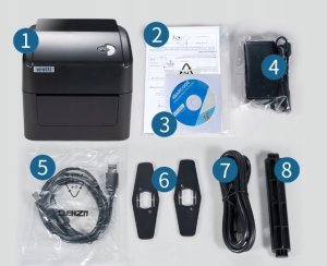 Drukarka etykiet Zenwire Kurierskich M4TRIX L42 USB 10X15CM 12