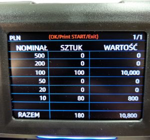 ExtraLink Profesjonalna wartościowa liczarka M4trix PRO 26 6