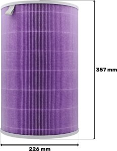 Cmd FILTR CMD DO XIAOMI SMART AIR PURIFIER 4 PRO FIOLETOWY ANTYBAKTERYJNY 6